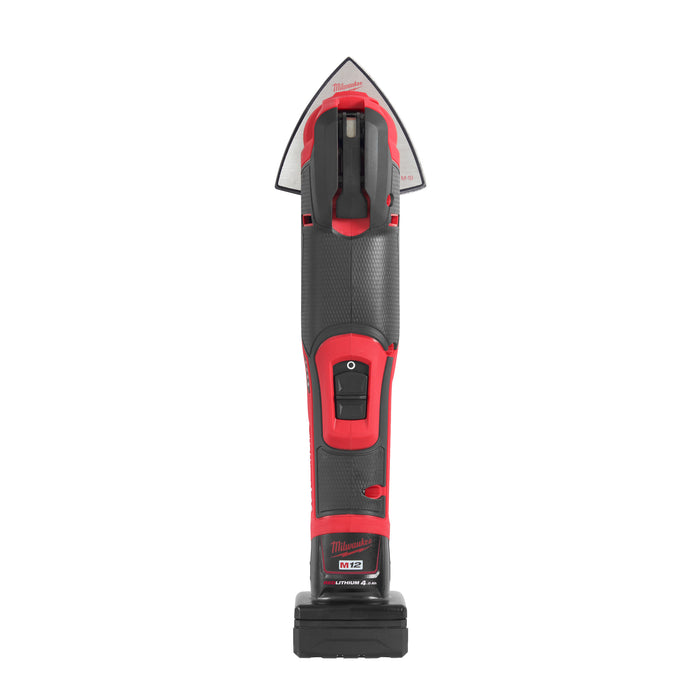 Milwaukee M12FMT-422X 12V FUEL Multi Tool with 1x 4.0Ah Battery, 1x 2.0Ah Battery, Charger & Case - westbasedirect.com