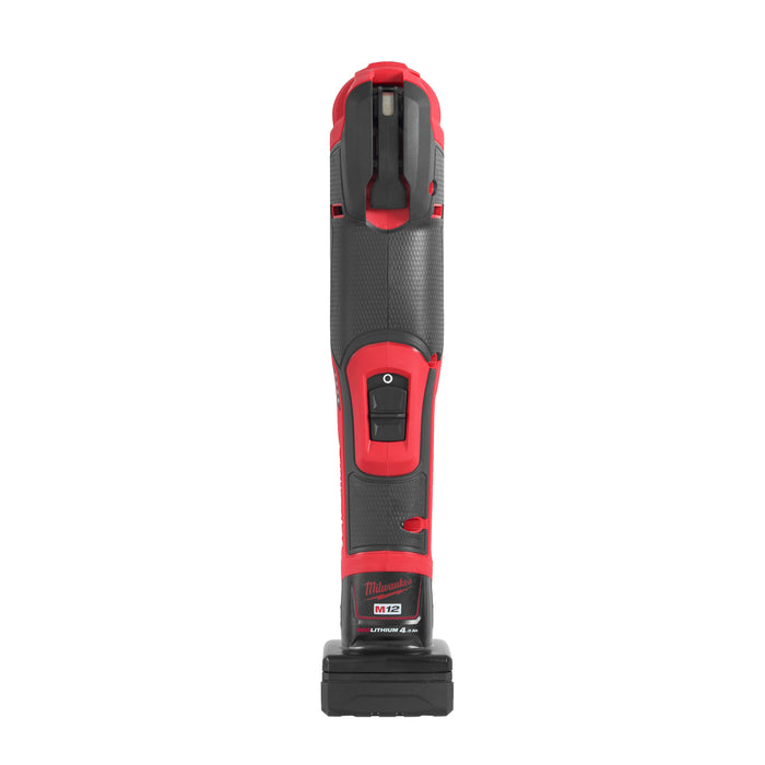 Milwaukee M12FMT-422X 12V FUEL Multi Tool with 1x 4.0Ah Battery, 1x 2.0Ah Battery, Charger & Case - westbasedirect.com