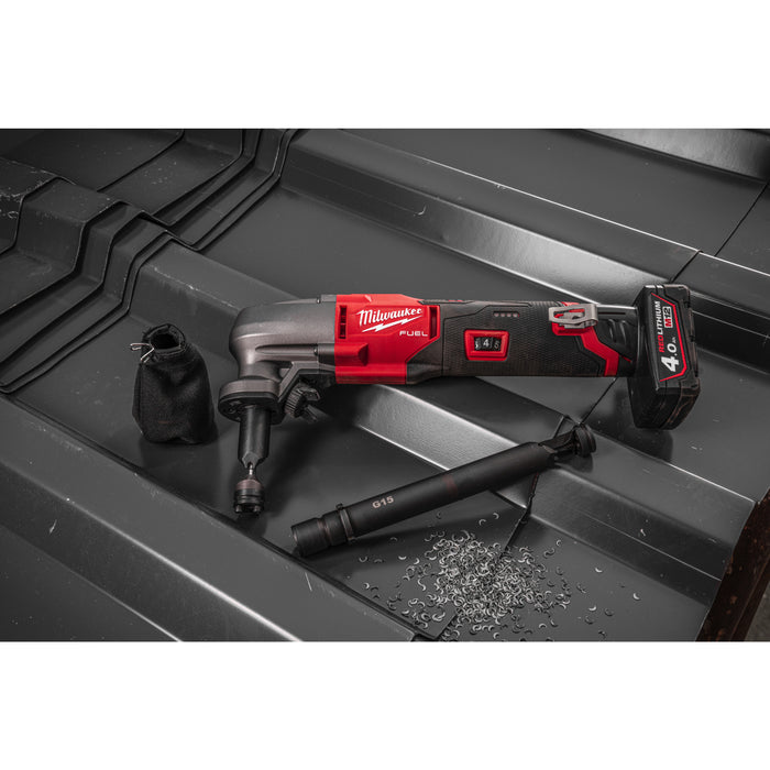 Milwaukee M12FNB16-0X 12V FUEL Brushless 1.6mm Nibbler with Case - Bare Unit - westbasedirect.com
