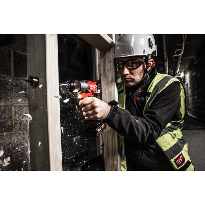 Milwaukee M12FPD2-602X 12V FUEL Brushless Sub Compact Percussion Drill, 2x 6.0Ah Batteries, Charger & Case - westbasedirect.com