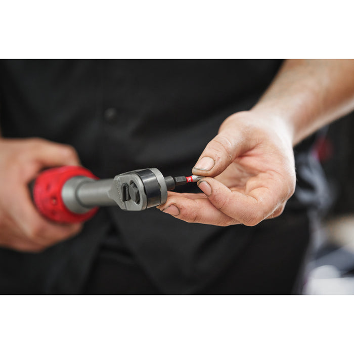 Milwaukee M12FPTR-202X 12V FUEL INSIDER Pass-Through Ratchet, 1x 2.0Ah Battery, Charger & Case - westbasedirect.com