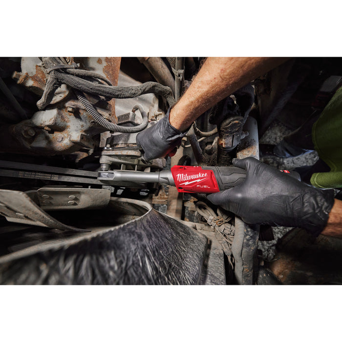 Milwaukee M12FPTR-202X 12V FUEL INSIDER Pass-Through Ratchet, 1x 2.0Ah Battery, Charger & Case - westbasedirect.com