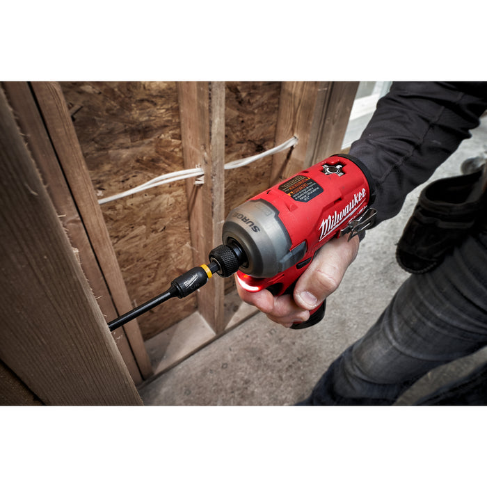 Milwaukee M12FQID-202X 12V FUEL SURGE Brushless Hydraulic 1/4â€ Impact Driver, 2x 2.0Ah Batteries, Charger & Case