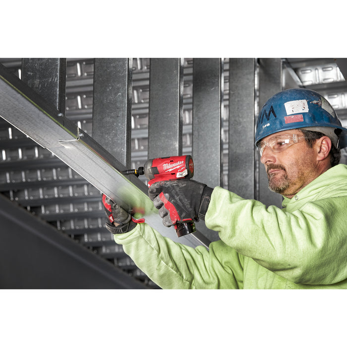 Milwaukee M12FQID-202X 12V FUEL SURGE Brushless Hydraulic 1/4â€ Impact Driver, 2x 2.0Ah Batteries, Charger & Case