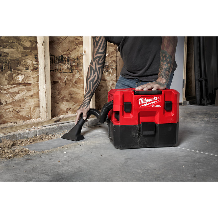 Milwaukee M12FVCL-0 12V FUEL Brushless Wet & Dry Vacuum - Bare Unit - westbasedirect.com