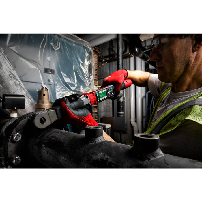 Milwaukee M12ONEFTR12-201C 12V FUEL ONE-KEY 1/2" Digital Torque Wrench, 1x 2.0Ah Battery, Charger & Case - westbasedirect.com