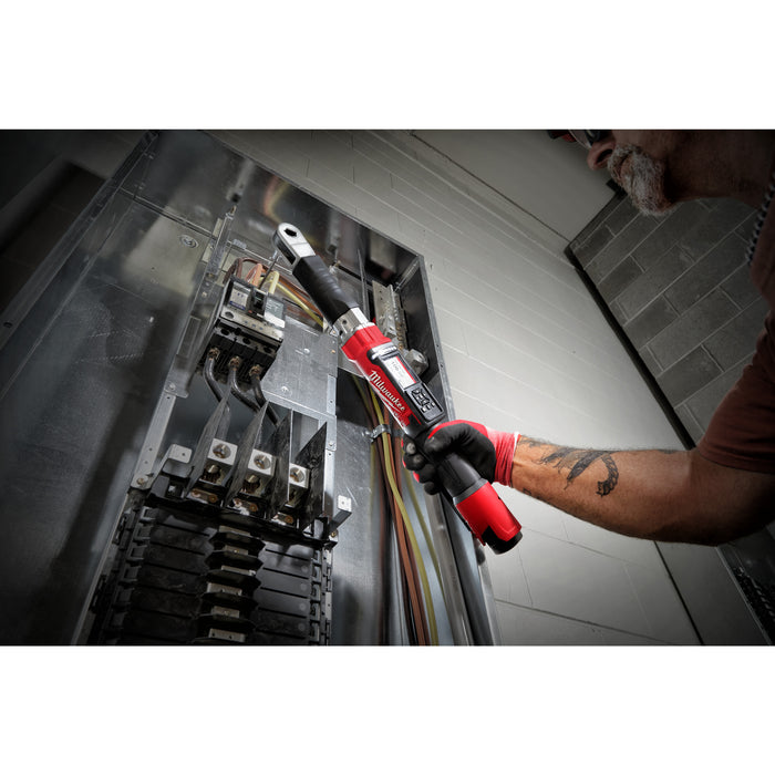 Milwaukee M12ONEFTR38-201C 12V FUEL ONE-KEY 3/8" Digital Torque Wrench, 1x 2.0Ah Battery, Charger & Case - westbasedirect.com