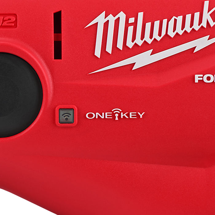 Milwaukee M12ONEHPT-202C U-Set 12V ONE-KEY FORCE LOGIC Hydraulic Press Tool, 2x 2.0Ah Batteries, Charger & Case