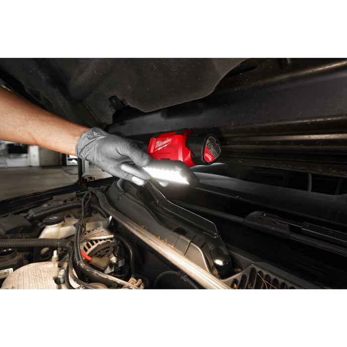 Milwaukee M12PAL-0 12V Pivot Area Light - Bare Unit - westbasedirect.com