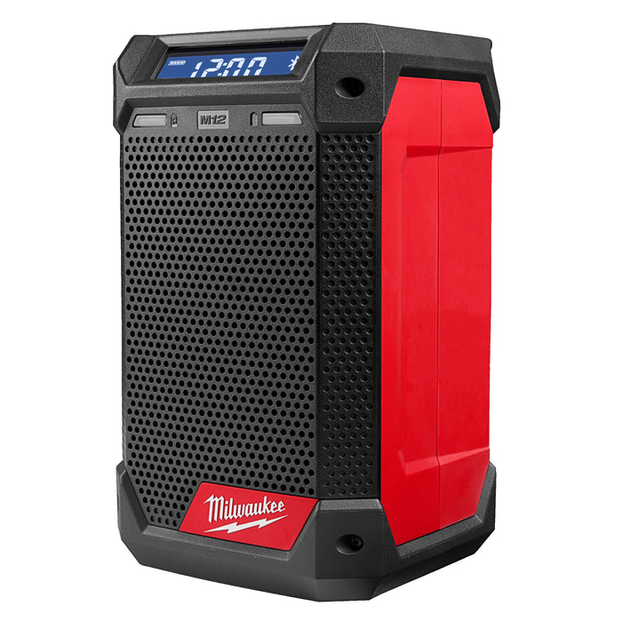Milwaukee M12RCDAB+0 12V Radio Charger with Bluetooth & DAB+ - Bare Unit - westbasedirect.com