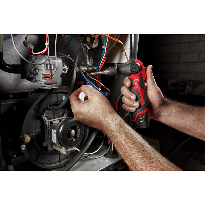 Milwaukee M12SI-201C 12V Sub Compact Soldering Iron, 1x 2.0Ah Battery, Charger & Case - westbasedirect.com