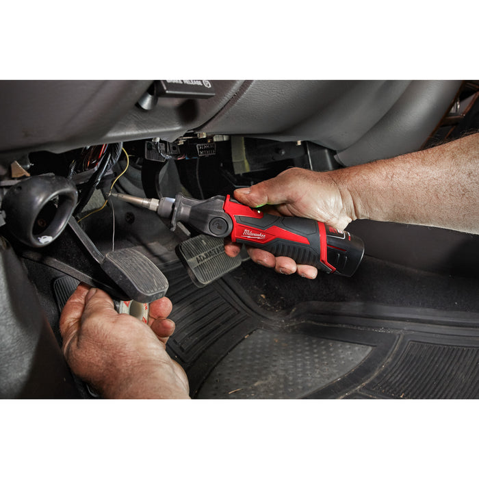Milwaukee M12SI-201C 12V Sub Compact Soldering Iron, 1x 2.0Ah Battery, Charger & Case - westbasedirect.com