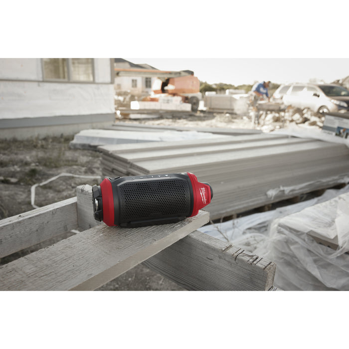 Milwaukee M12SPEJSG2-0 12V Bluetooth Jobsite Speaker - Bare Unit - westbasedirect.com