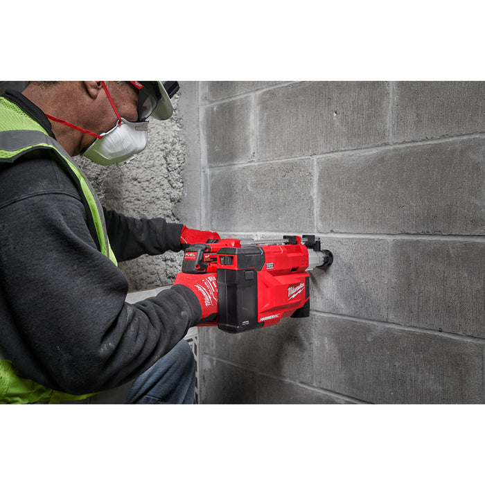 Milwaukee M12UDEL-201B 12V L-Class Universal Dust Extractor, 1x 2.0Ah Battery, Charger & Bag - westbasedirect.com