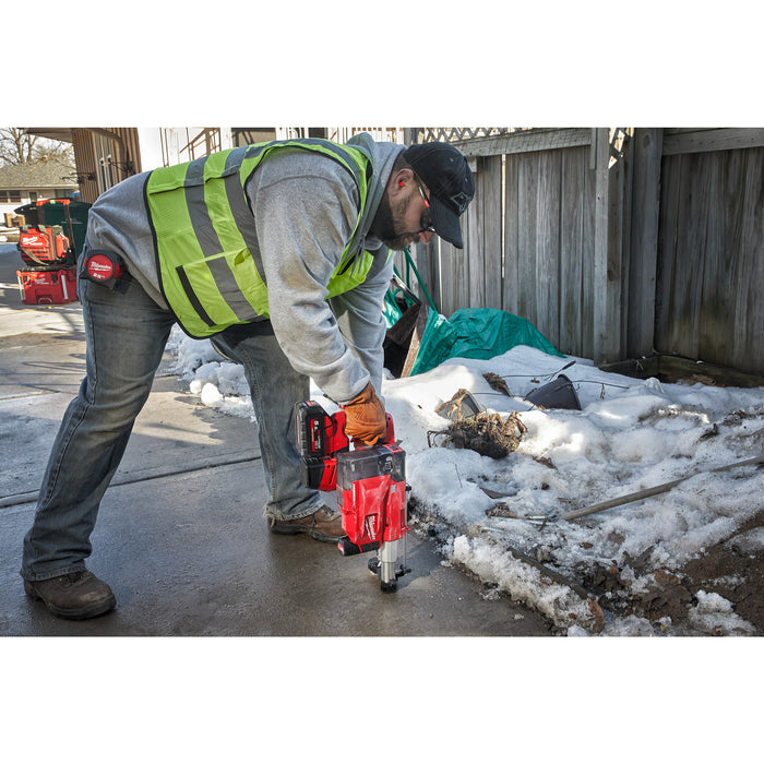 Milwaukee M12UDEL-201B 12V L-Class Universal Dust Extractor, 1x 2.0Ah Battery, Charger & Bag - westbasedirect.com