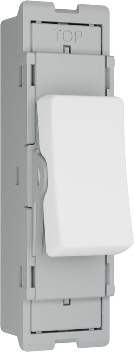 BG GridLite M13 20A 16AX 2-Way Intermediate Switch Module - White