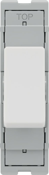 BG GridLite M13 20A 16AX 2-Way Intermediate Switch Module - White