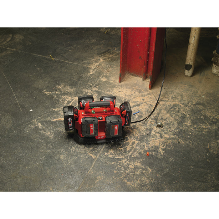 Milwaukee M1418C6 M14-M18 MultiBay Charger 240V - westbasedirect.com