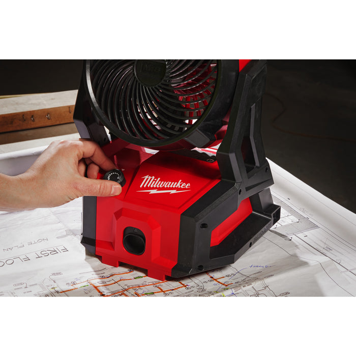 Milwaukee M18AFG2-0 18V 2nd Generation Air Fan - Bare Unit - westbasedirect.com