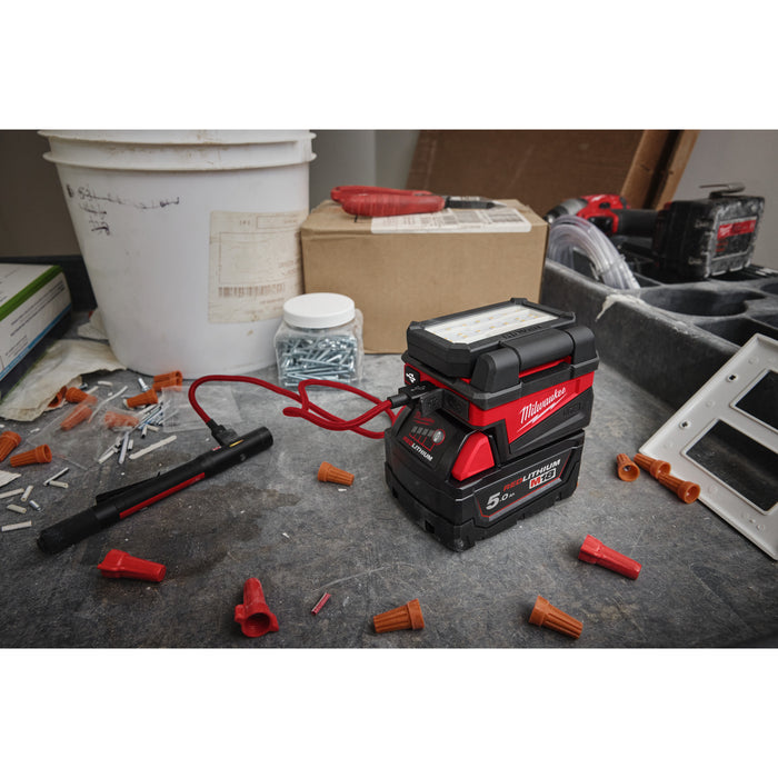 Milwaukee M18ALIS-0 18V Service Area Light - Bare Unit - westbasedirect.com