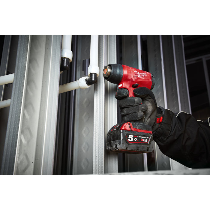 Milwaukee M18BHG-0 18V Compact Heat Gun - Bare Unit - westbasedirect.com