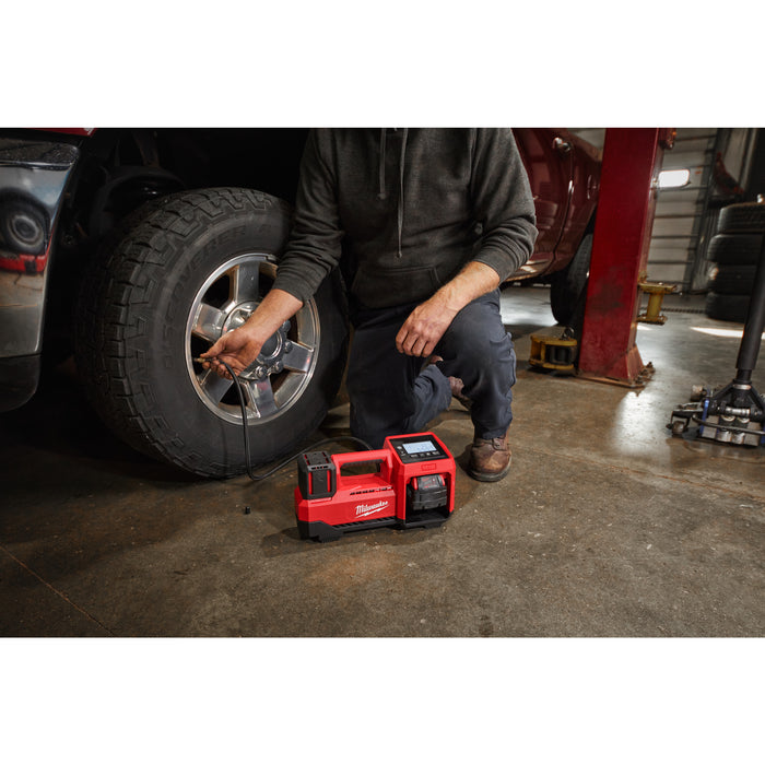 Milwaukee M18BI-0 18V Inflator - Bare Unit - westbasedirect.com