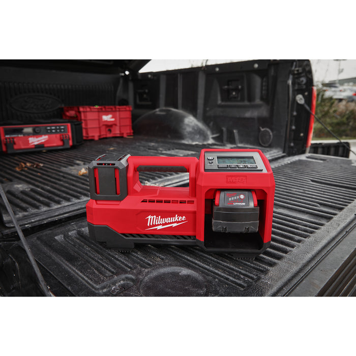 Milwaukee M18BI-0 18V Inflator - Bare Unit - westbasedirect.com