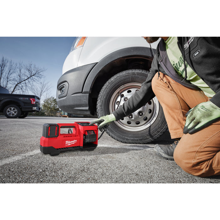 Milwaukee M18BI-0 18V Inflator - Bare Unit - westbasedirect.com