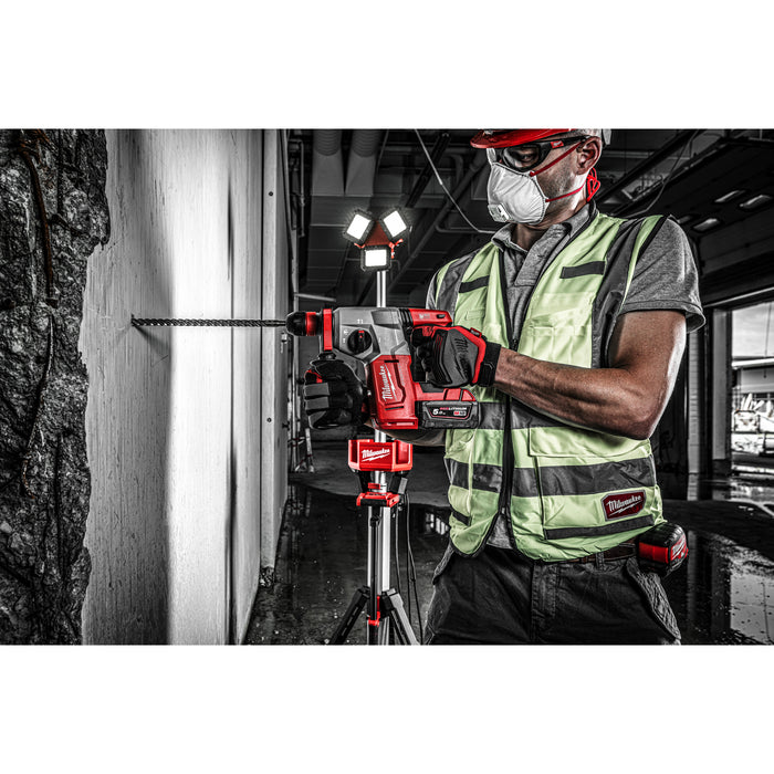 Milwaukee M18BLHX-501 Brushless 26mm SDS+ Hammer Drill with FIXTEC Chuck, 1x 5.0Ah Battery, Charger & Case - westbasedirect.com