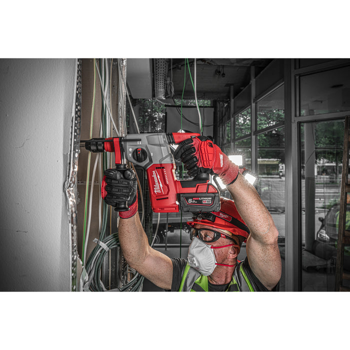 Milwaukee M18BLHX-501 Brushless 26mm SDS+ Hammer Drill with FIXTEC Chuck, 1x 5.0Ah Battery, Charger & Case - westbasedirect.com