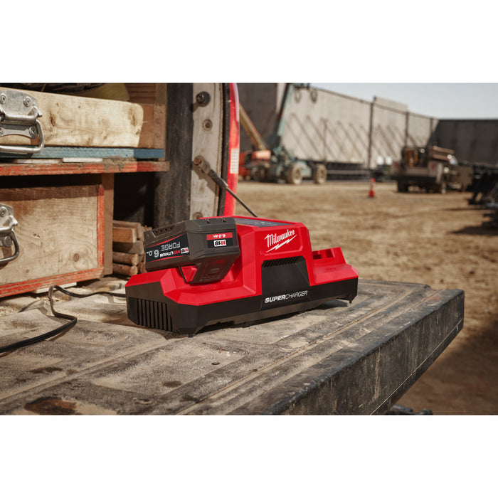 Milwaukee M18DBSC Dual Bay Super Charger 240V - westbasedirect.com