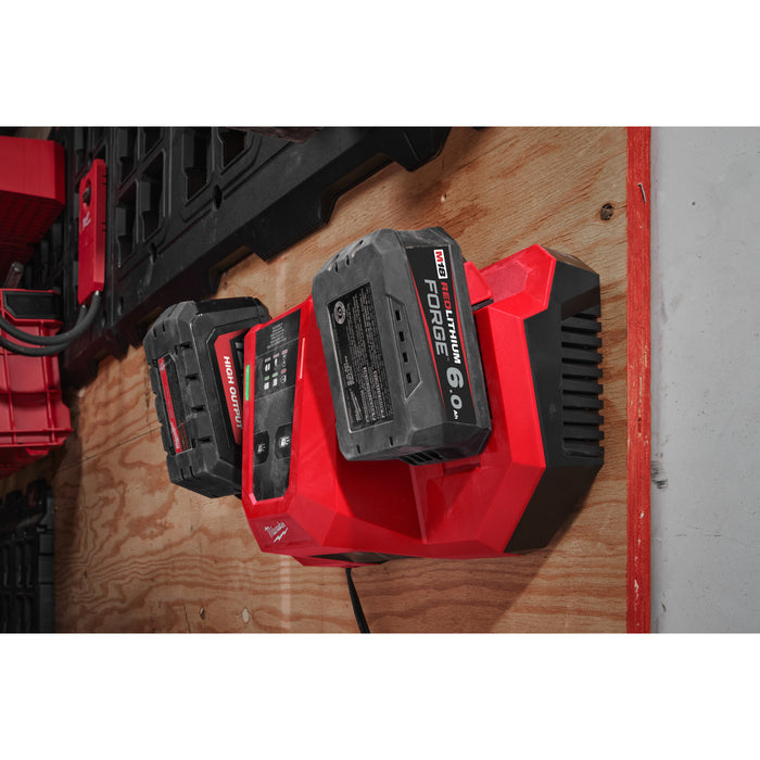 Milwaukee M18DBSC Dual Bay Super Charger 240V - westbasedirect.com