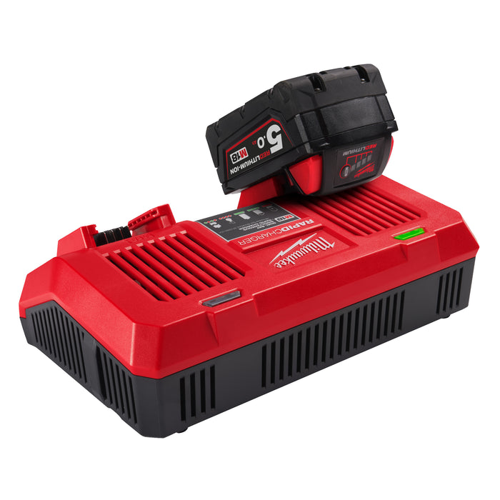Milwaukee M18 DFC 18V Dual Bay Rapid Charger