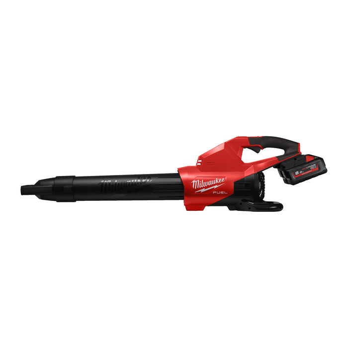 Milwaukee M18F2BL-802 18V FUEL Dual Battery Blower, 2x 8.0Ah FORGE Batteries & Charger