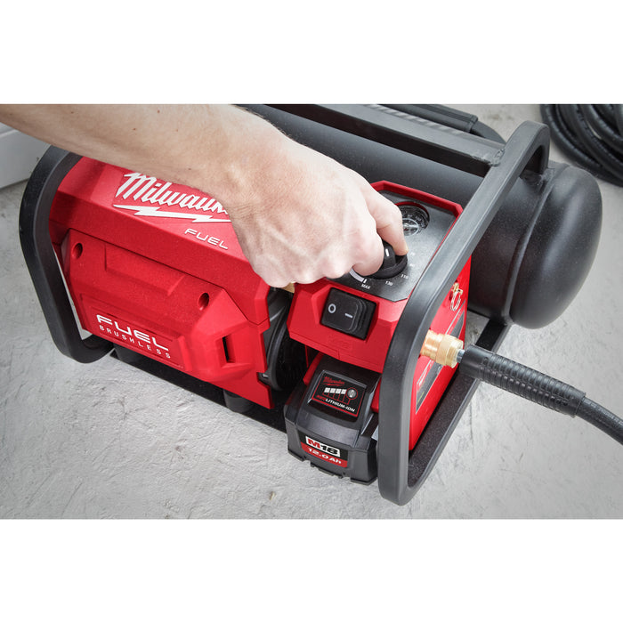 Milwaukee M18FAC-0 18V FUEL Air Compressor - Bare Unit - westbasedirect.com