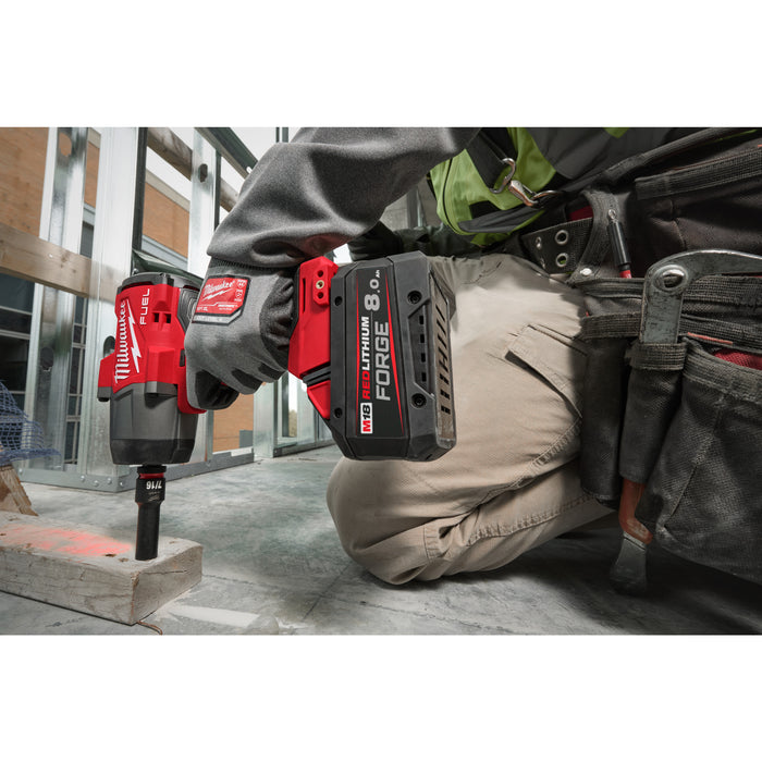 Milwaukee M18FB8 18V FORGE 8.0Ah Li-Ion Battery - westbasedirect.com