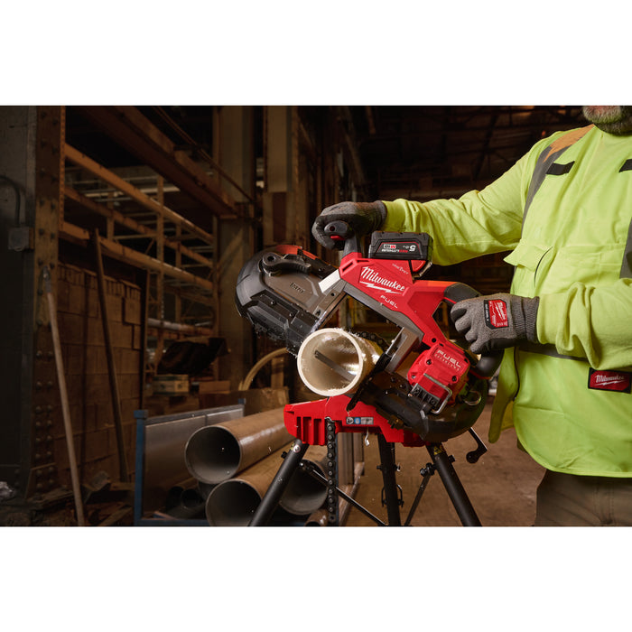 Milwaukee M18FBS127DO-0C 18V FUEL ONEKEY Brushless Dual-Trigger Deep Cut Band Saw with Case - Bare Unit - westbasedirect.com