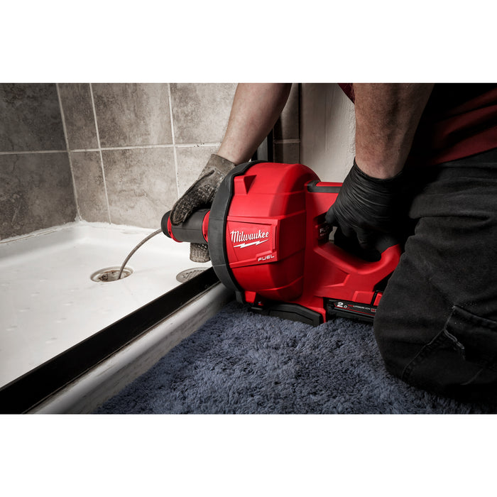 Milwaukee M18FDCPF10-0C 18V FUEL Handheld Drain Cleaner Power Feed 10mm with Case - Bare Unit