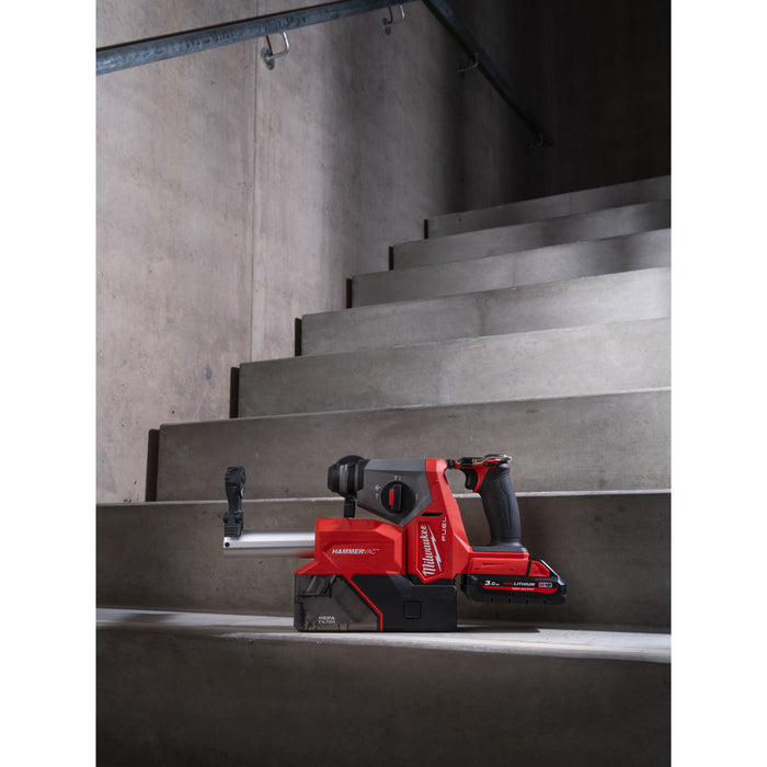 Milwaukee M18FHAC16-0 18V FUEL Brushless 16mm Compact SDS+ Rotary Hammer Drill - Bare Unit - westbasedirect.com