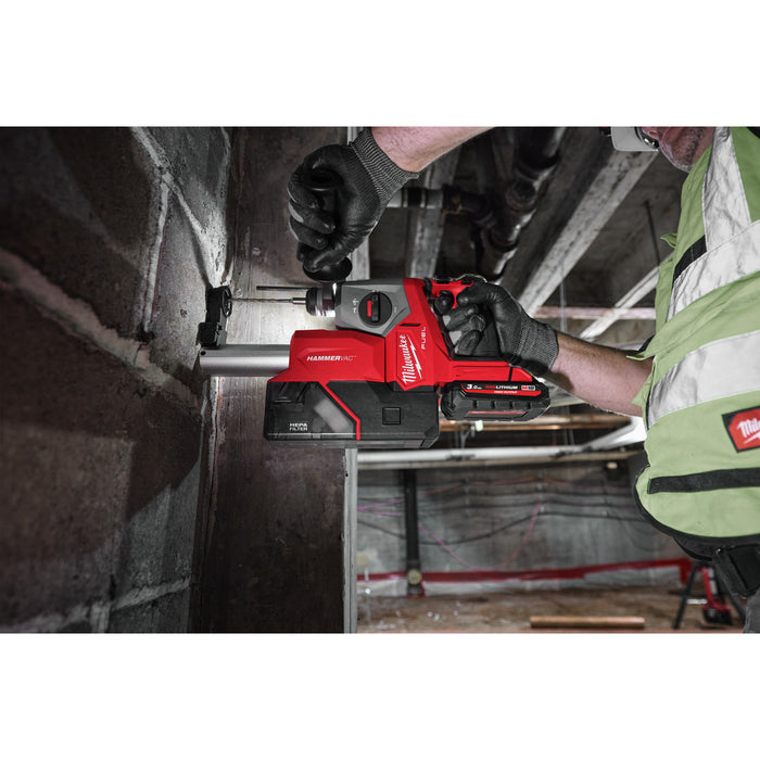 Milwaukee M18FHAC16-0 18V FUEL Brushless 16mm Compact SDS+ Rotary Hammer Drill - Bare Unit - westbasedirect.com