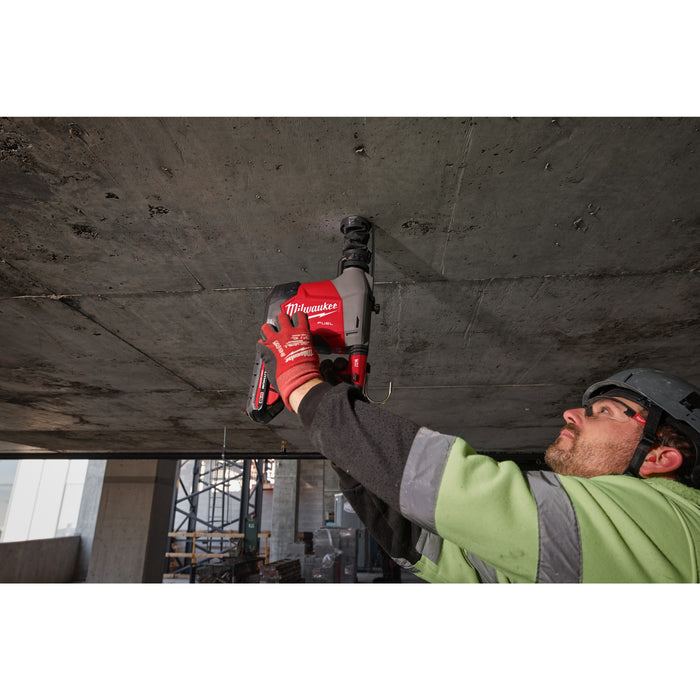 Milwaukee M18FHAFOH16-0 18V FUEL Brushless 16mm Overhead SDS+ Hammer Drill with Integrated Dust Extractor - Bare Unit - westbasedirect.com