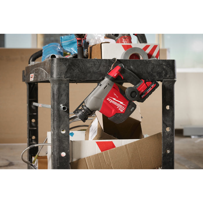 Milwaukee M18FHAFOH16-0 18V FUEL Brushless 16mm Overhead SDS+ Hammer Drill with Integrated Dust Extractor - Bare Unit - westbasedirect.com