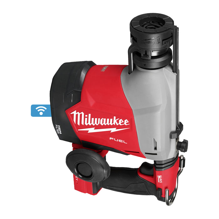 Milwaukee M18FHAFOH16-0 18V FUEL Brushless 16mm Overhead SDS+ Hammer Drill with Integrated Dust Extractor - Bare Unit - westbasedirect.com