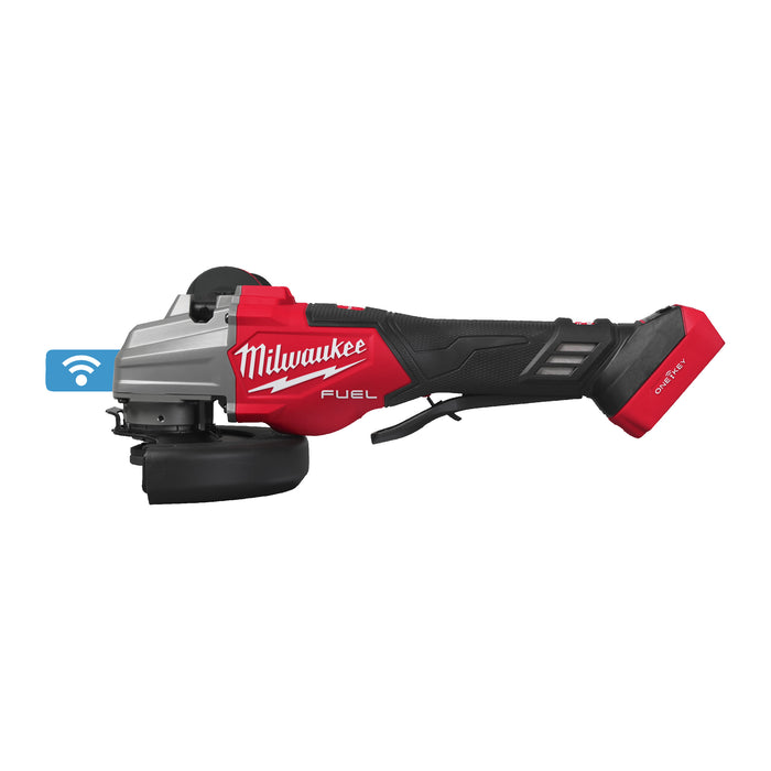 Milwaukee M18FHSAGSVO125X-0X 18V FUEL ONE-KEY High Performance 125mm Breaking Grinder with Case - Bare Unit