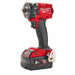 Milwaukee M18FIW2F38-502X 18V FUEL Compact 3/8" Impact Wrench with Friction Ring, 2x 5.0Ah Batteries, Charger & Case - westbasedirect.com