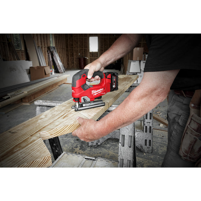 Milwaukee M18FJS-0X 18V FUEL Cordless Top Handle Jigsaw - Bare Unit - westbasedirect.com