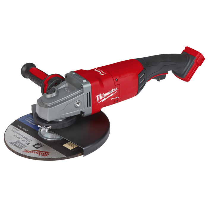 Milwaukee M18FLAG230XPDB-0C 18V FUEL Cordless 230mm Braking Angle Grinder with Paddle Switch & Case - Bare Unit - westbasedirect.com
