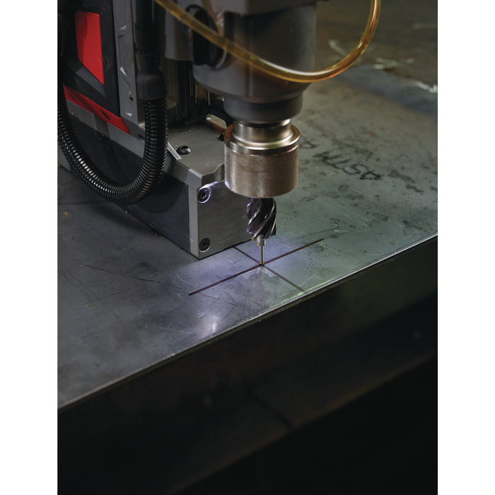 Milwaukee M18FMDP-502C 18V FUEL Brushless Magnetic Drill Press with Permanent Magnet, 2x 5.0Ah Batteries, Charger & Case - westbasedirect.com