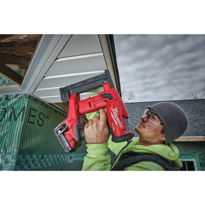 Milwaukee M18FNCS18GS-202X 18V FUEL Narrow Crown Stapler, 2x 2.0Ah Batteries, Charger & Case
