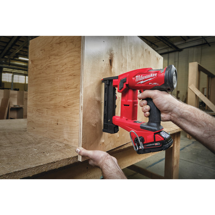Milwaukee M18FNCS18GS-202X 18V FUEL Narrow Crown Stapler, 2x 2.0Ah Batteries, Charger & Case
